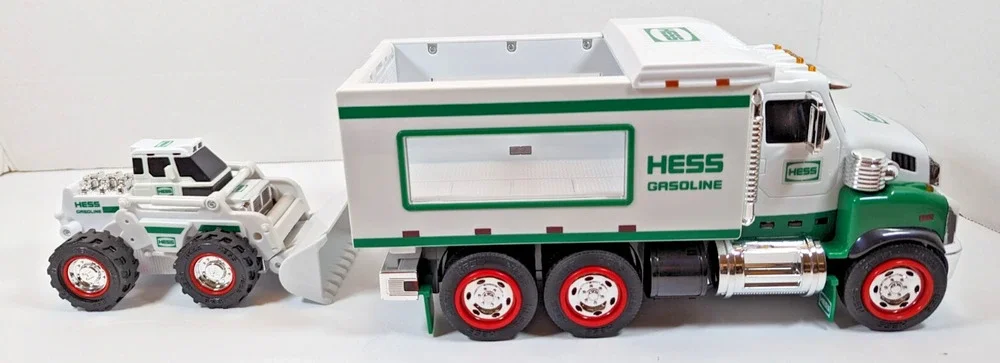Hess Toy Truck And Front End Loader In Original Box Tested and Works 2008